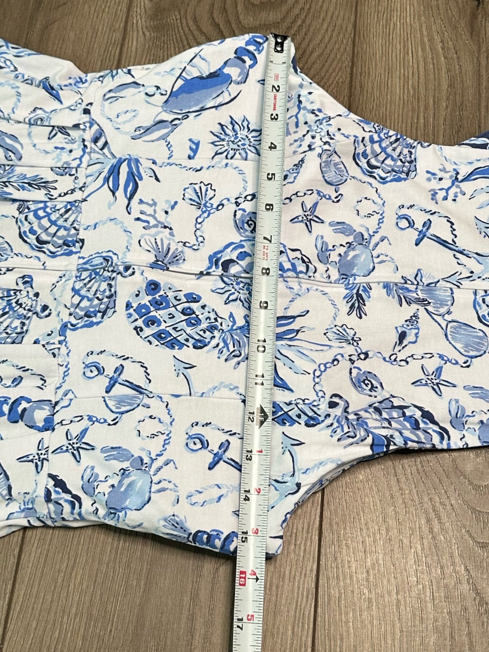 Lilly Pulitzer Carmilla Sleeveless Jersey Maxi Dress Resort White Blue Size 10 - Picture 11 of 14